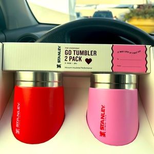 Valentine’s Day Stanley tumbler set